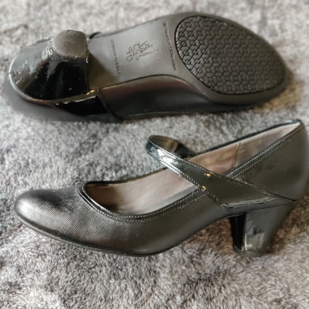 Slip resistant heels